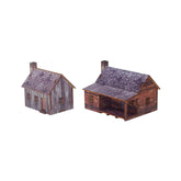 Pre-Painted American Houses (Epic Battles Scale)
